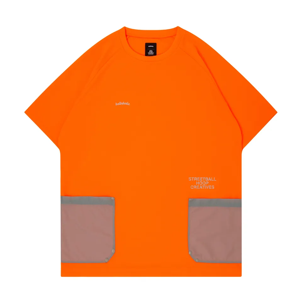ballaholic-shc-tool-pocket-cool-tee-neon-orange image 1