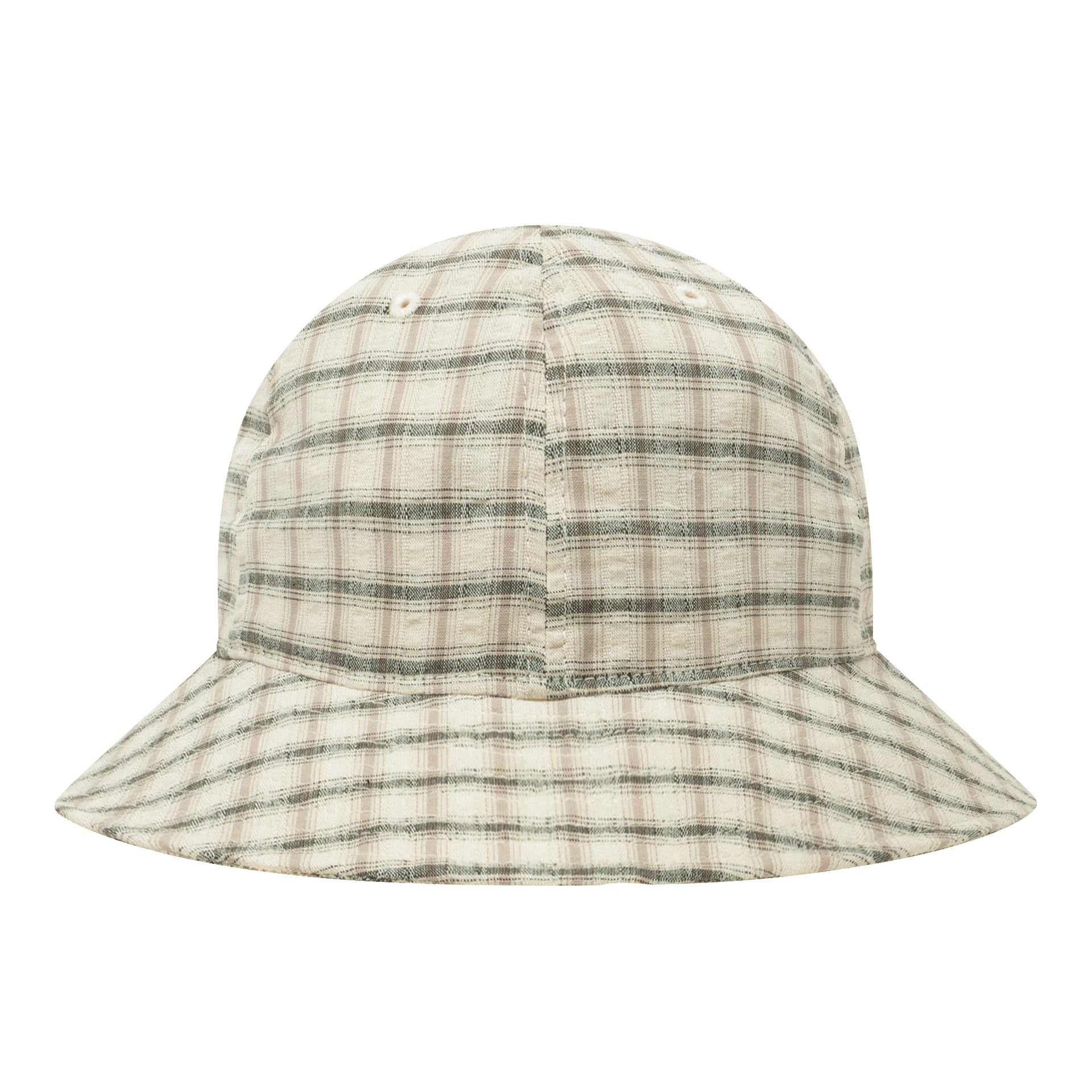 ballaholic-cotton-linen-seersucker-6p-hat-cap-black image 1