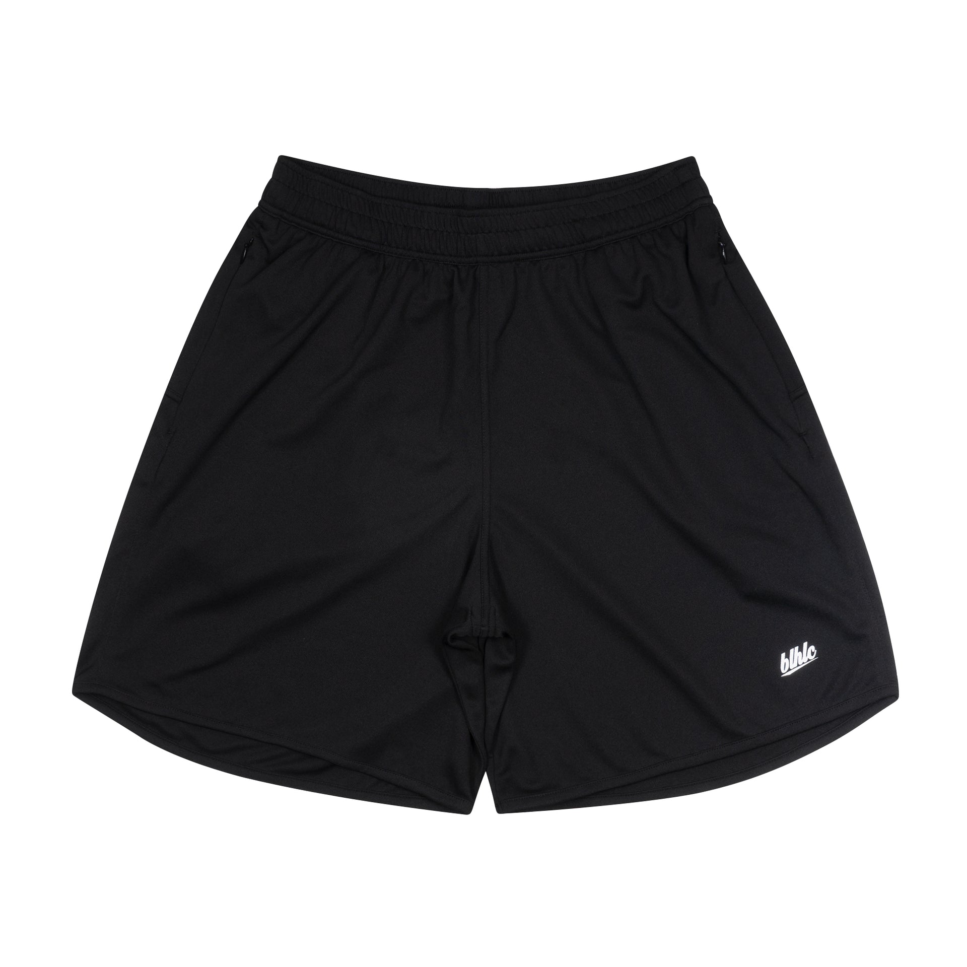 ballaholic-shorts-basic-zip-shorts-schwarz-wei image 1