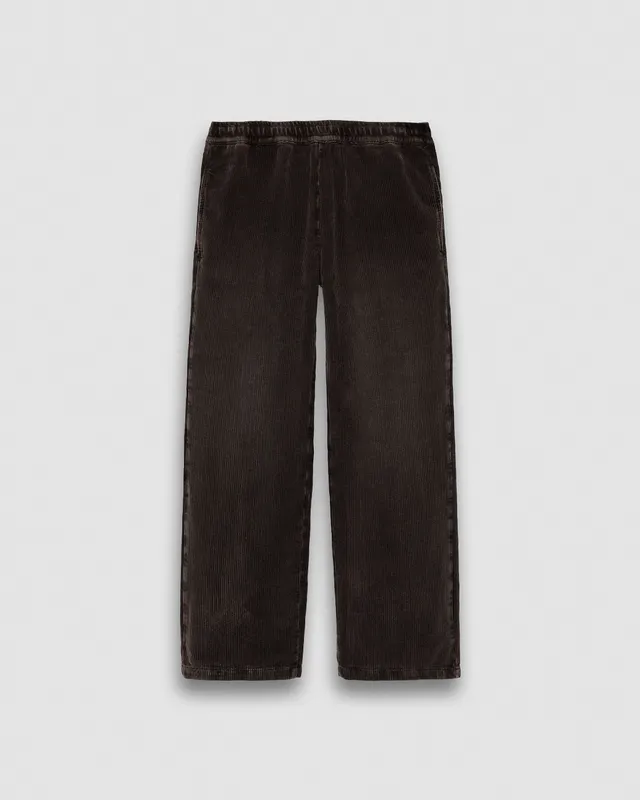 eightyfive-bottoms-corduroy-pants-hose-brown-cord-elastikbund image 1