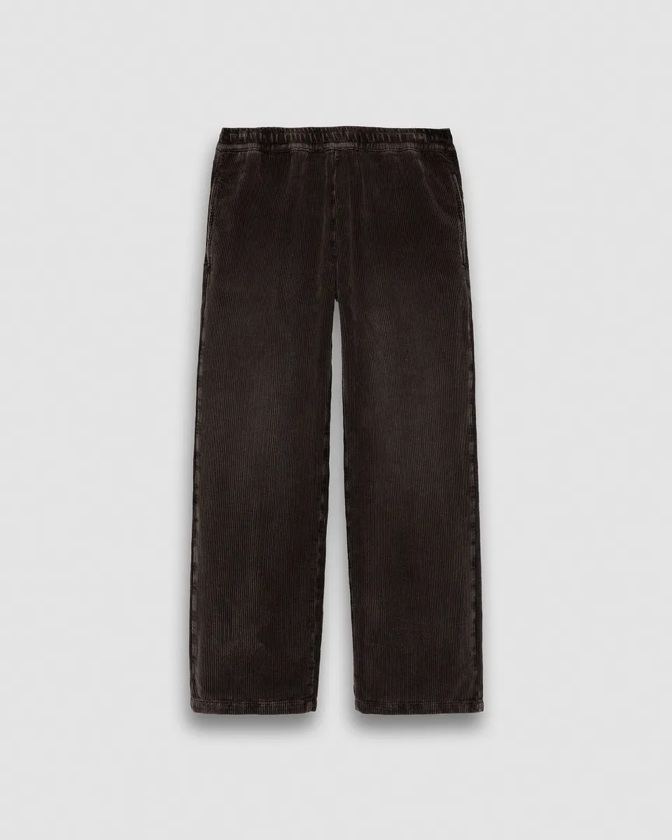 eightyfive-bottoms-corduroy-pants-hose-brown-cord-elastikbund image 1