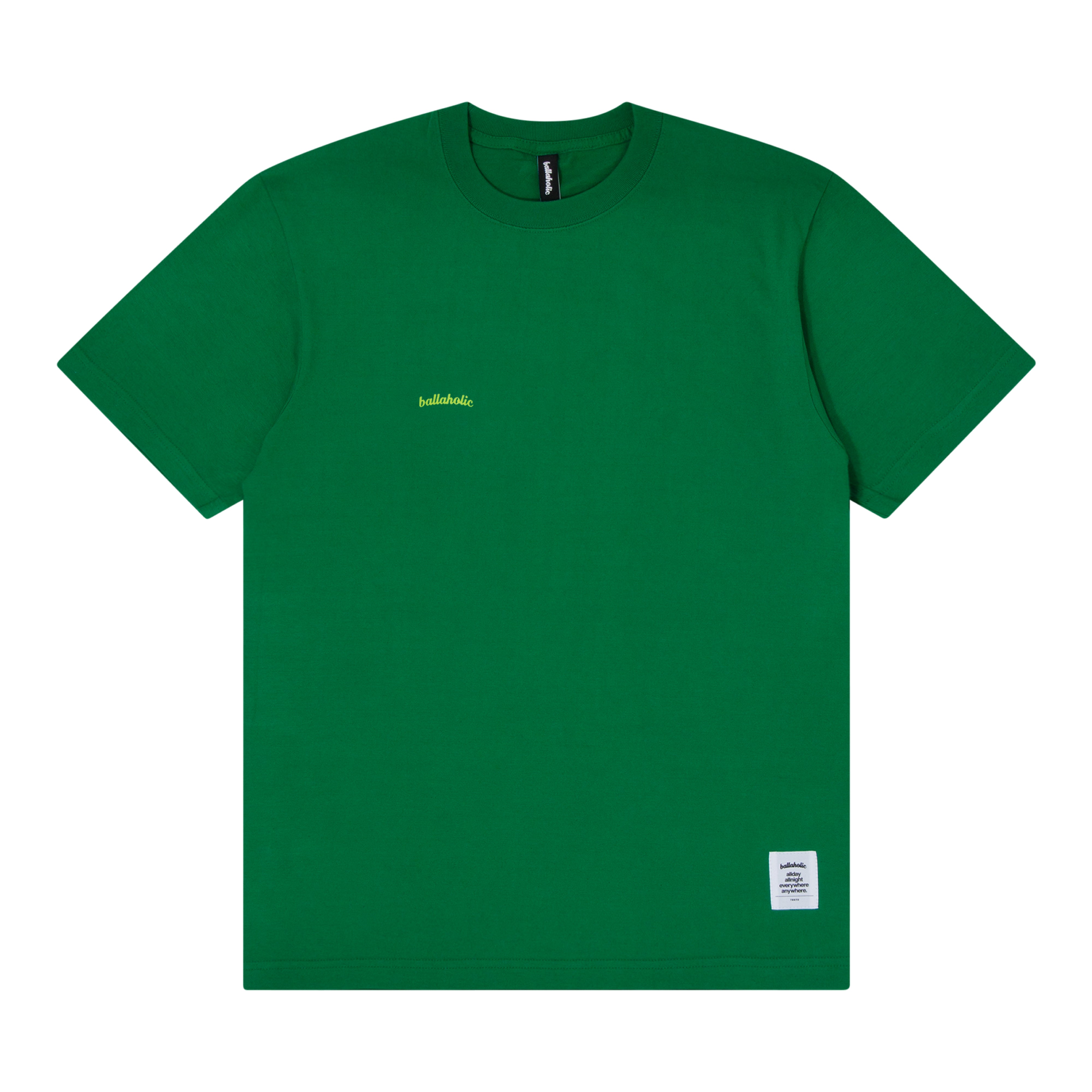 ballaholic-cotton-tees-parks-leaf-tee-t-shirt-gr-n image 2