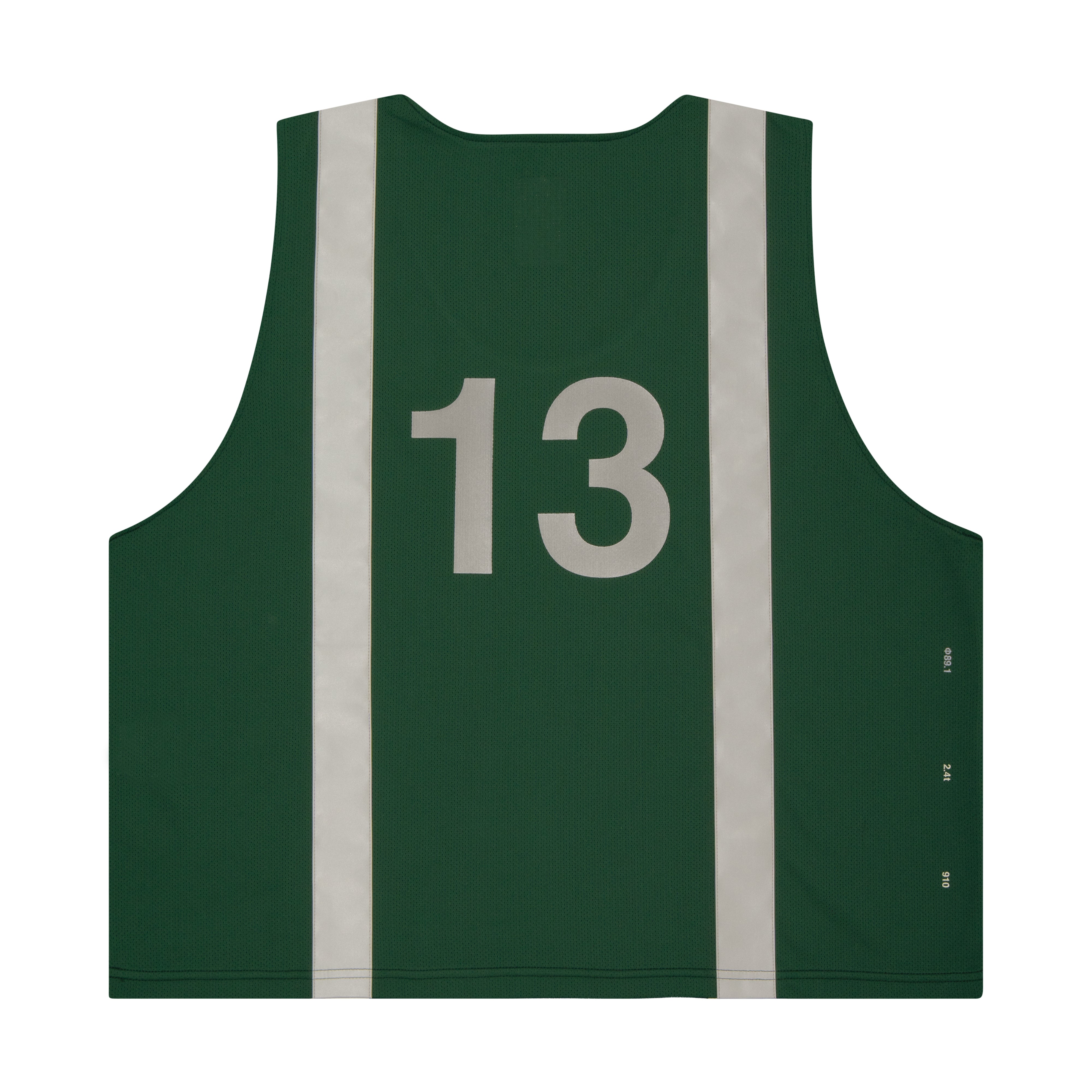 ballaholic-shc-hi-vis-vest-weste-dunkelgr-n-reflektor image 2