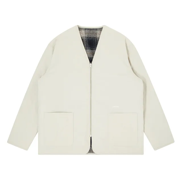 ballaholic-reversible-puff-jacket-bone-white-jacke image 1