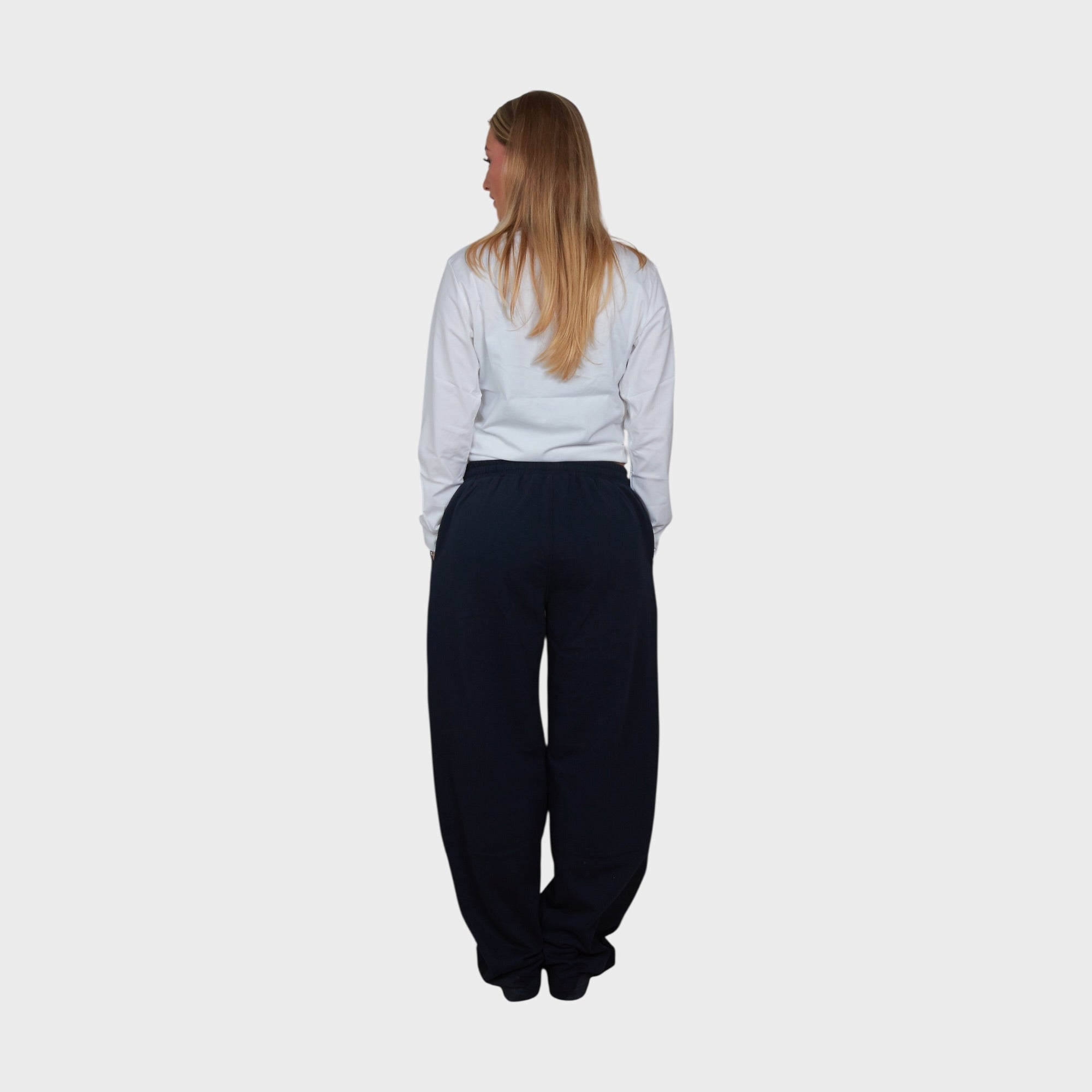 le-fix-pants-sweatpants-navy-baumwolle-baggy-fit image 3