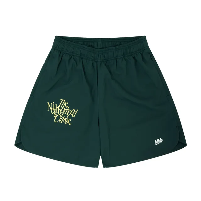 ballaholic-neighborhood-classic-zip-shorts-dunkelgr-n image 1