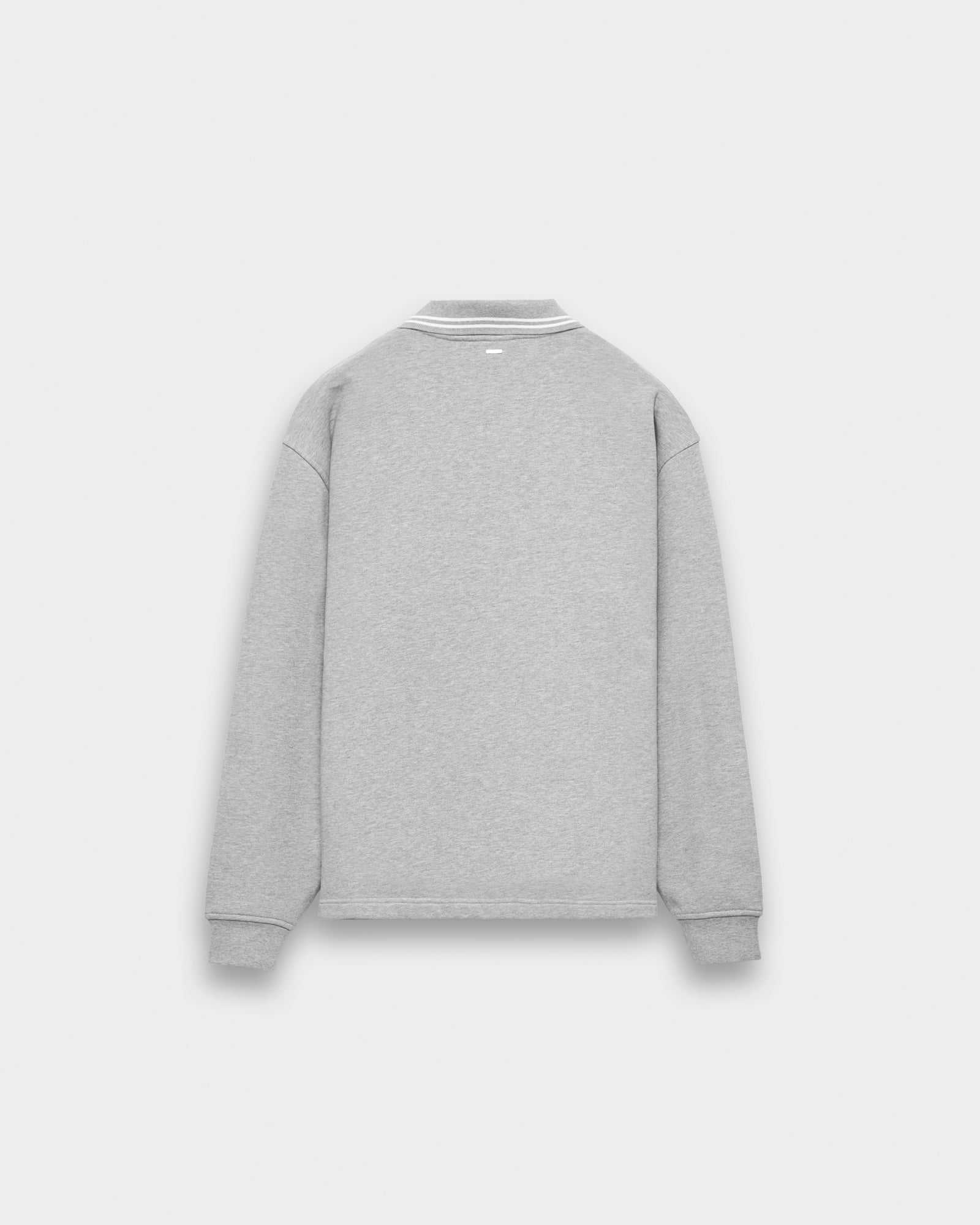 eightyfive-tops-heavy-polo-sweater-sporty-grey-baumwolle image 2