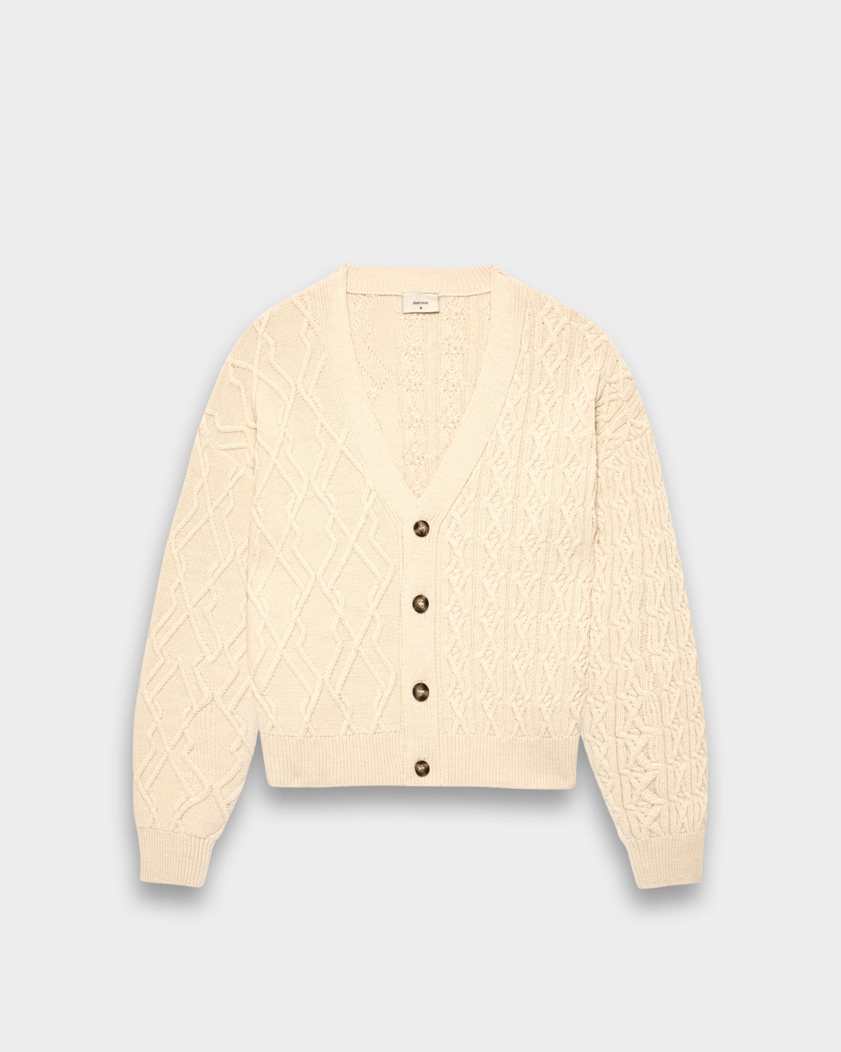 eightyfive-wool-asymmetric-cardigan-herren-beige-wolle image 1