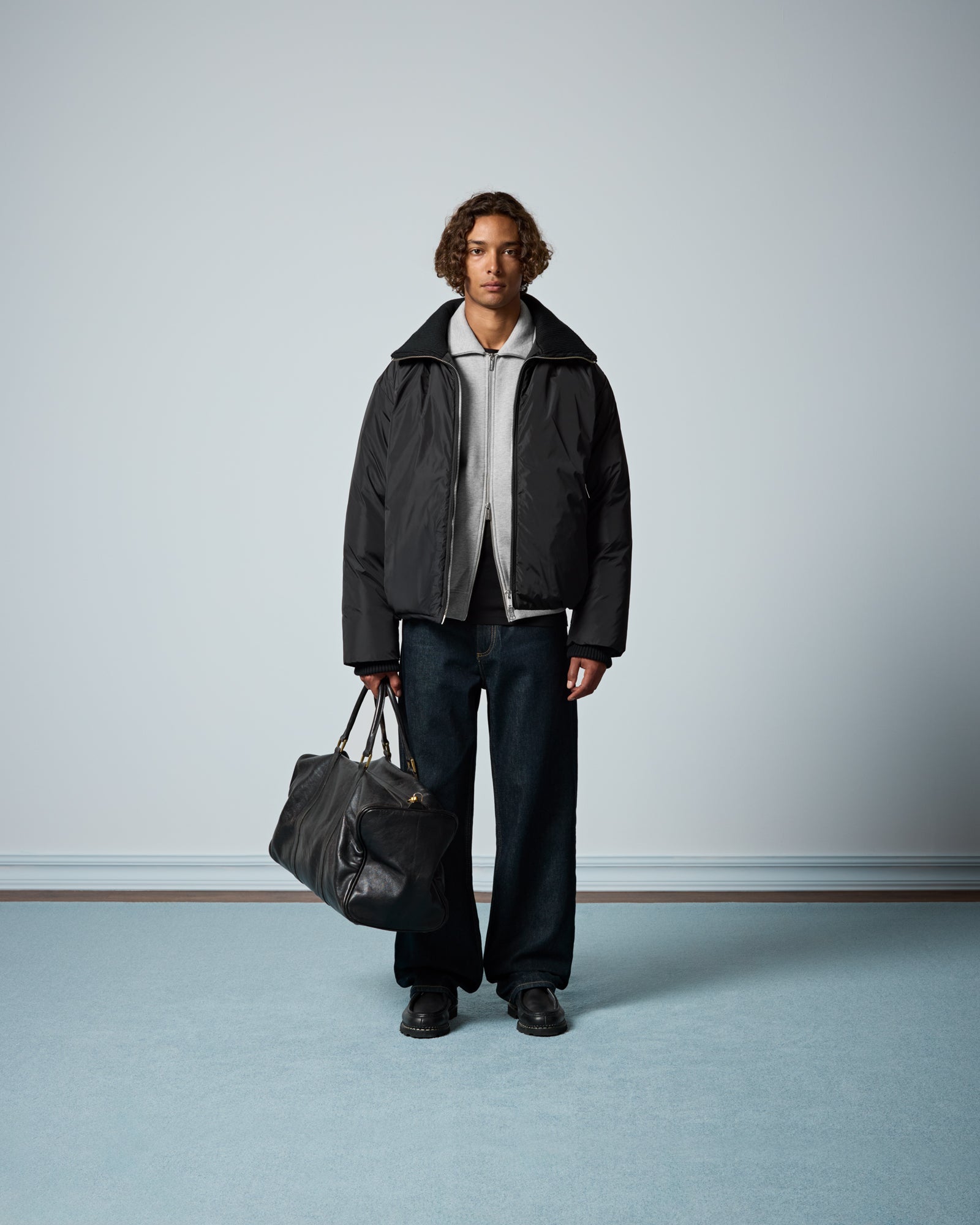 eightyfive-puffer-down-puffer-jacke-black-wasserabweisend image 4