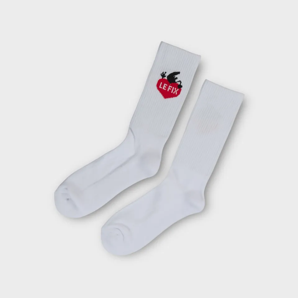 le-fix-kaj-lover-tennissocken-socken-wei-herz image 1