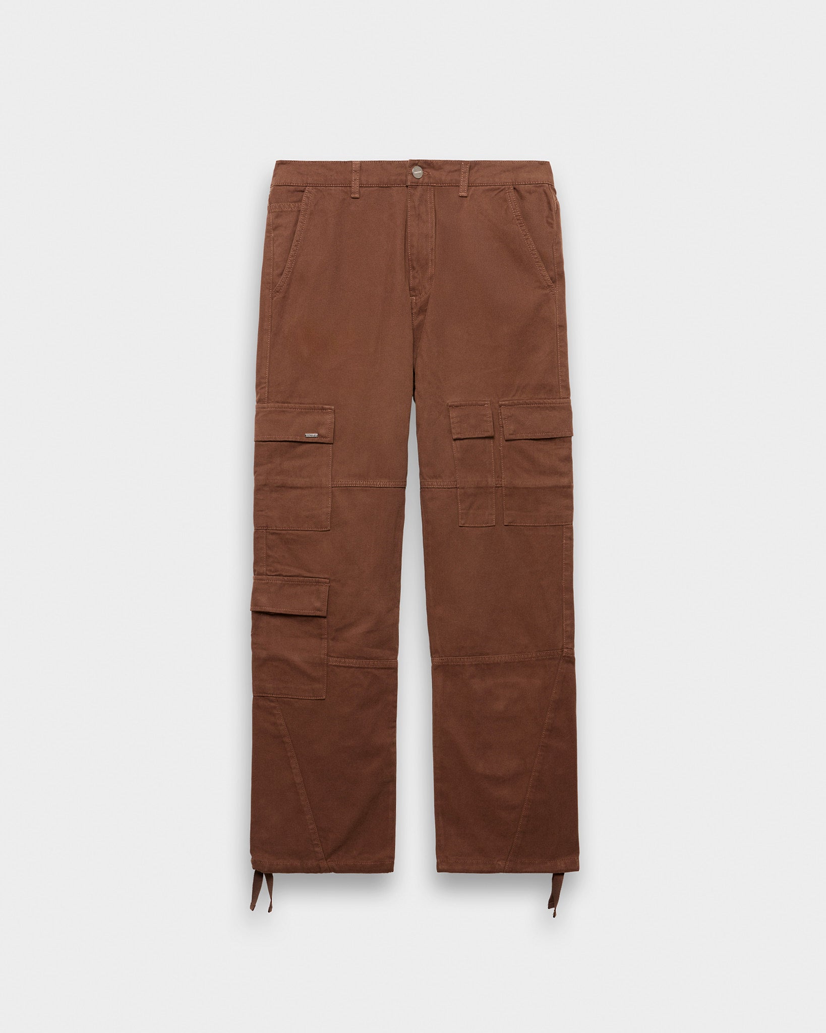 eightyfive-5-pocket-straight-cargo-pants-cargohose-brown image 1
