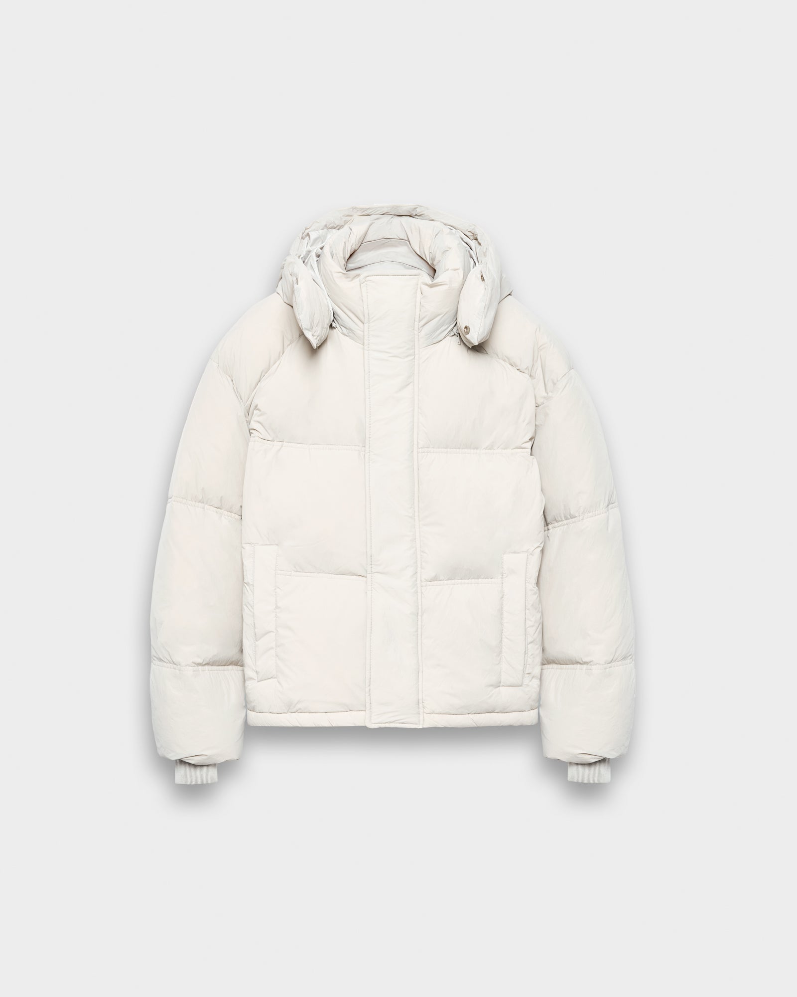 eightyfive-nylon-down-puffer-jacket-jacke-grau-m image 1