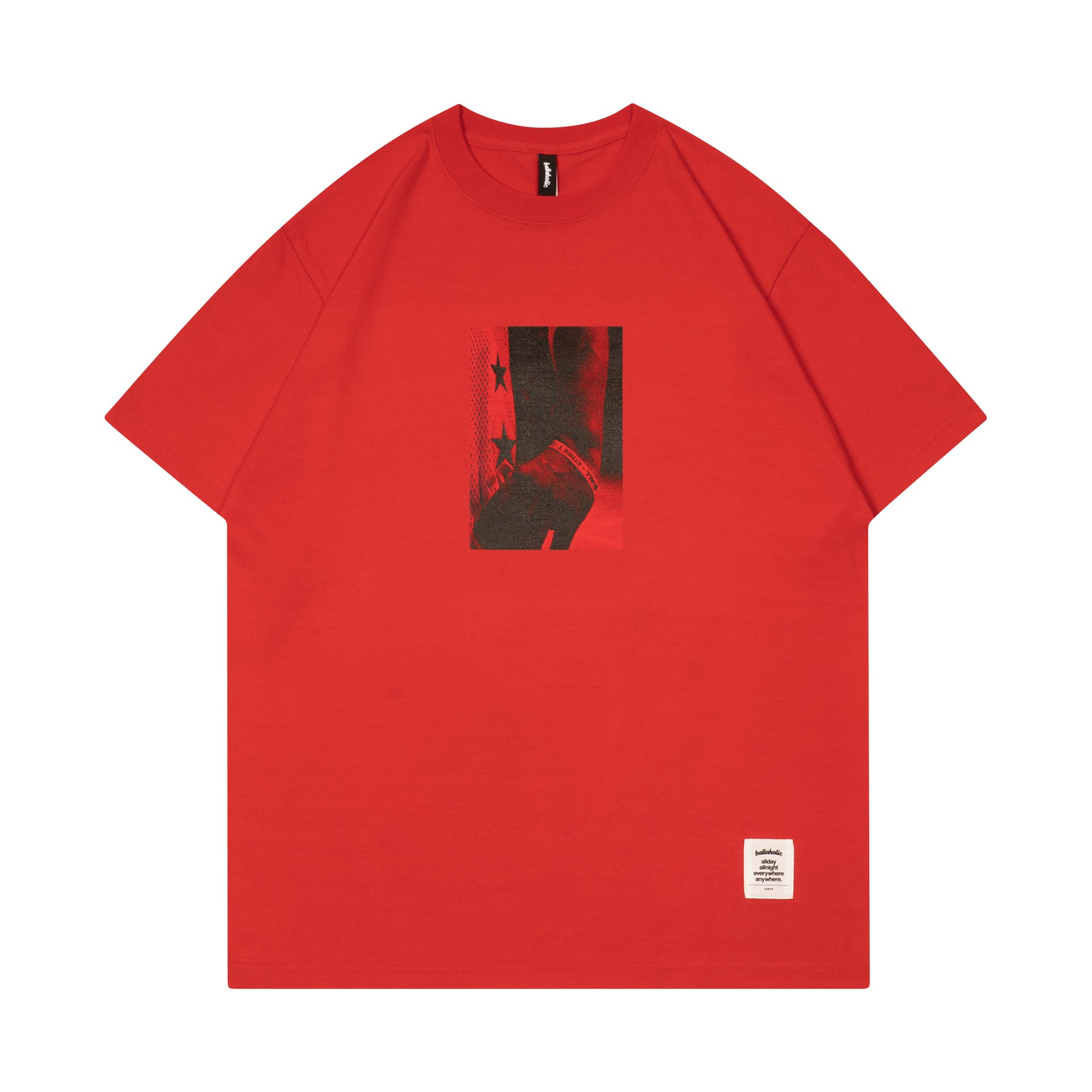 ballaholic-b-s-l-h-tee-t-shirt-high-red-foto-print image 1