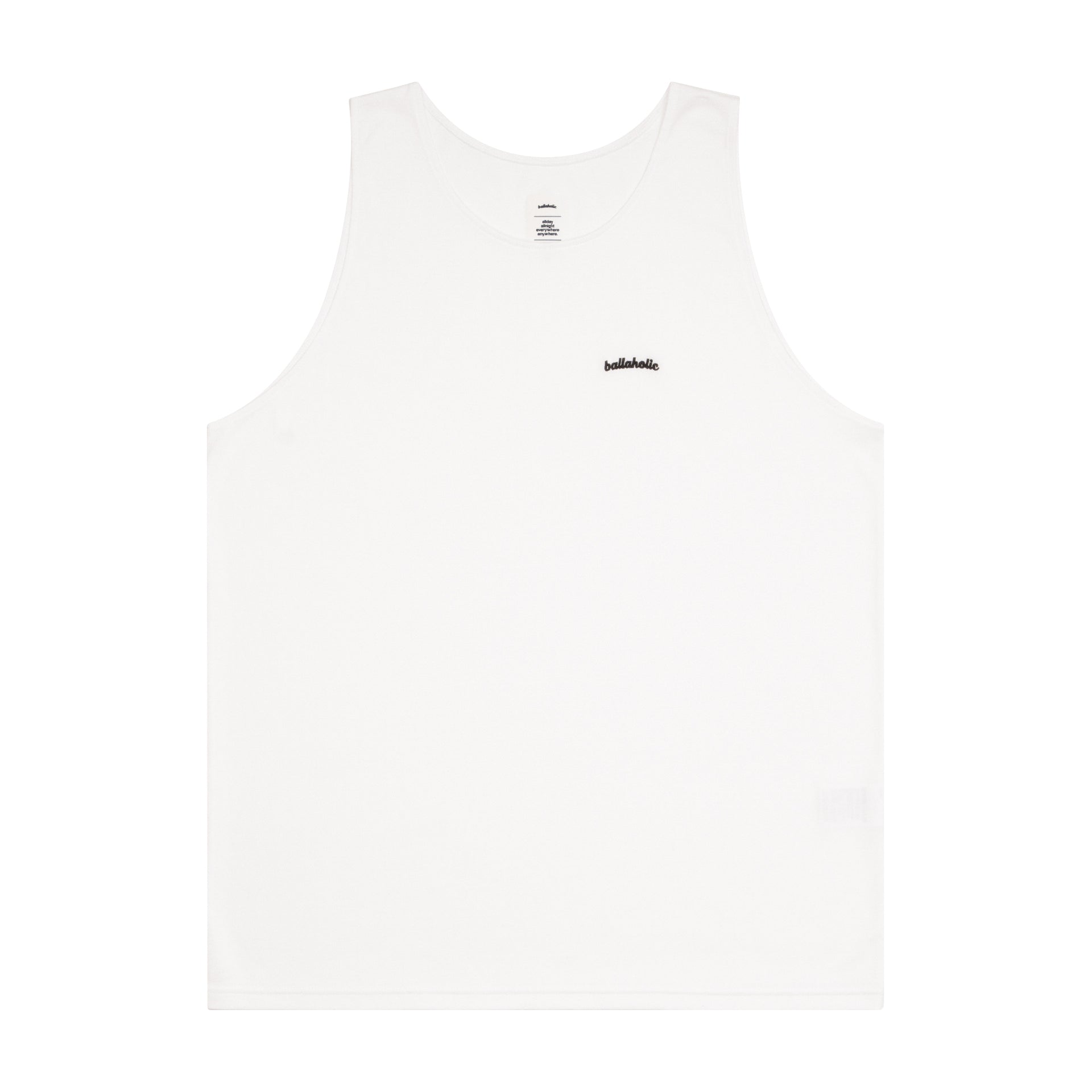ballaholic-tanks-logo-cotton-tank-top-wei-baumwolle image 1