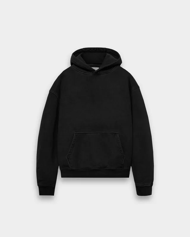 eightyfive-signature-heavy-hoodie-black-490gsm-baumwolle image 1