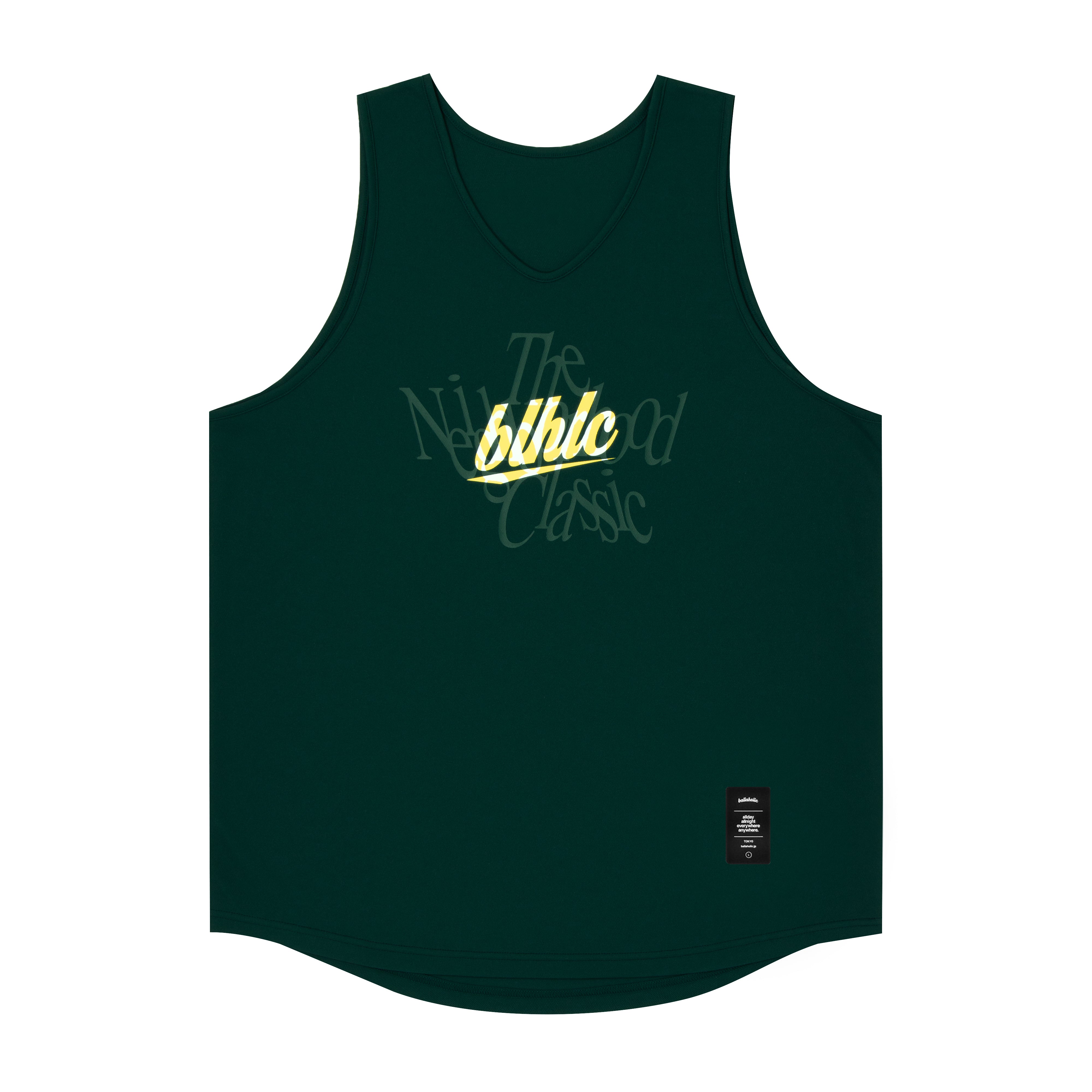 ballaholic-the-neighborhood-classic-tank-top-dunkelgr-n-grafikprint image 1