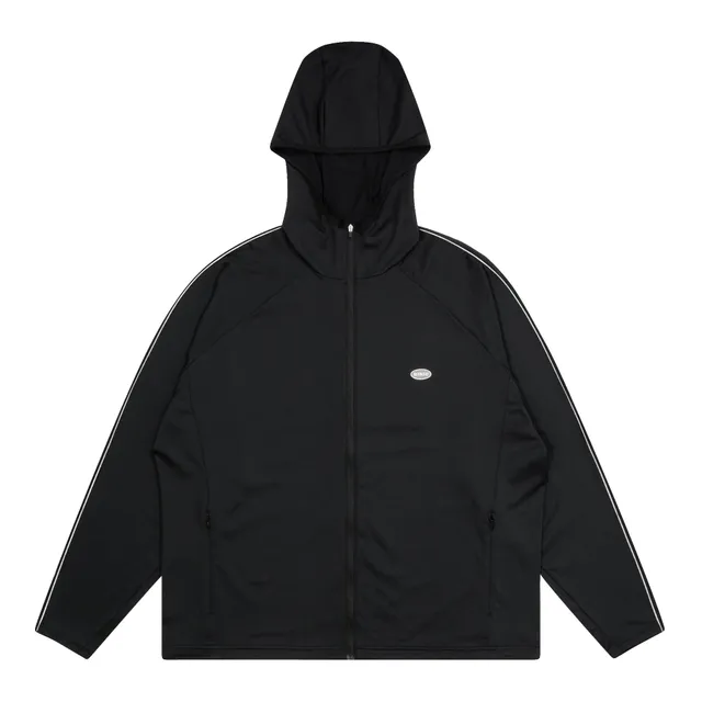 ballaholic-tops-oval-logo-full-zip-jacke-schwarz image 1