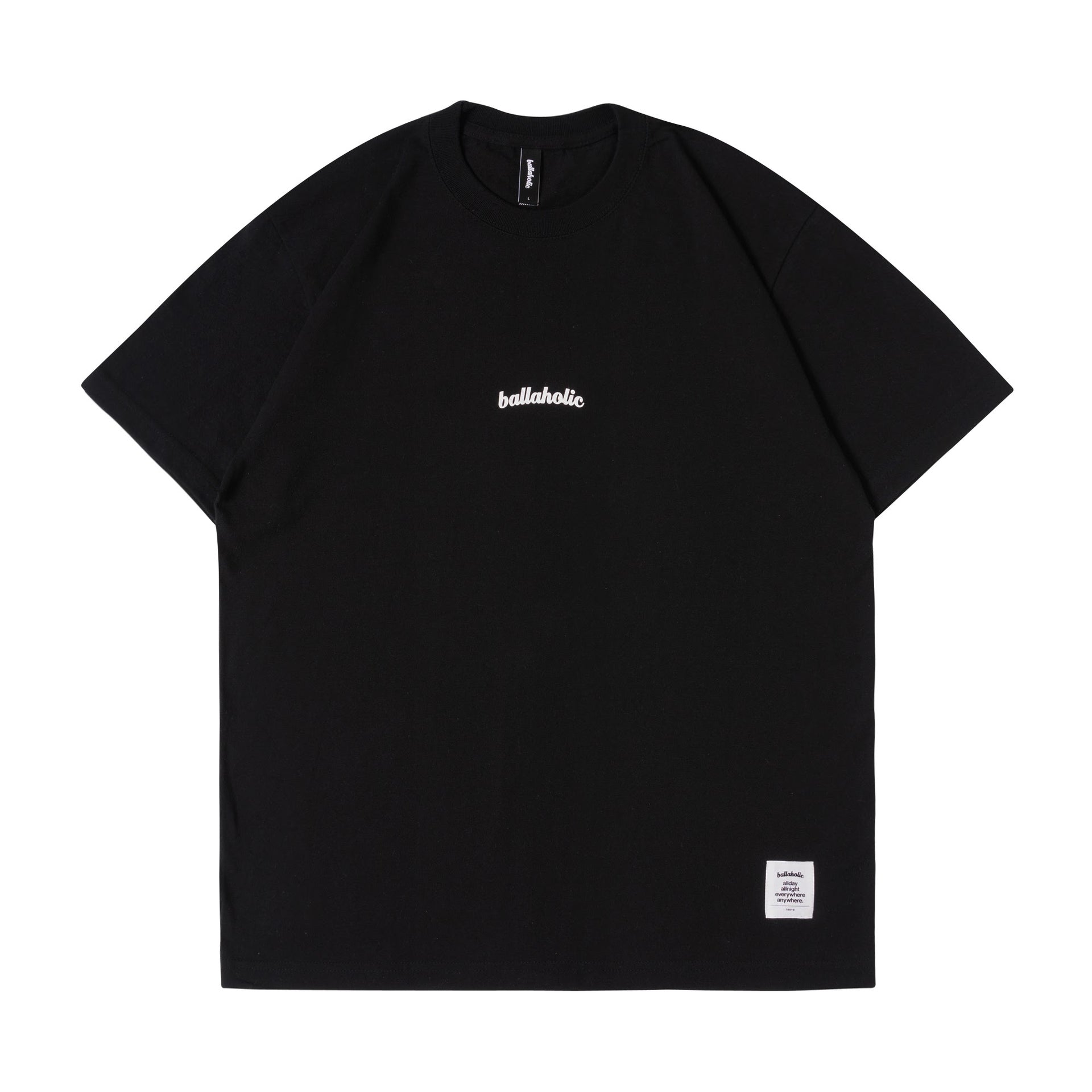 ballaholic-cotton-tees-small-logo-tee-schwarz-t-shirt image 1
