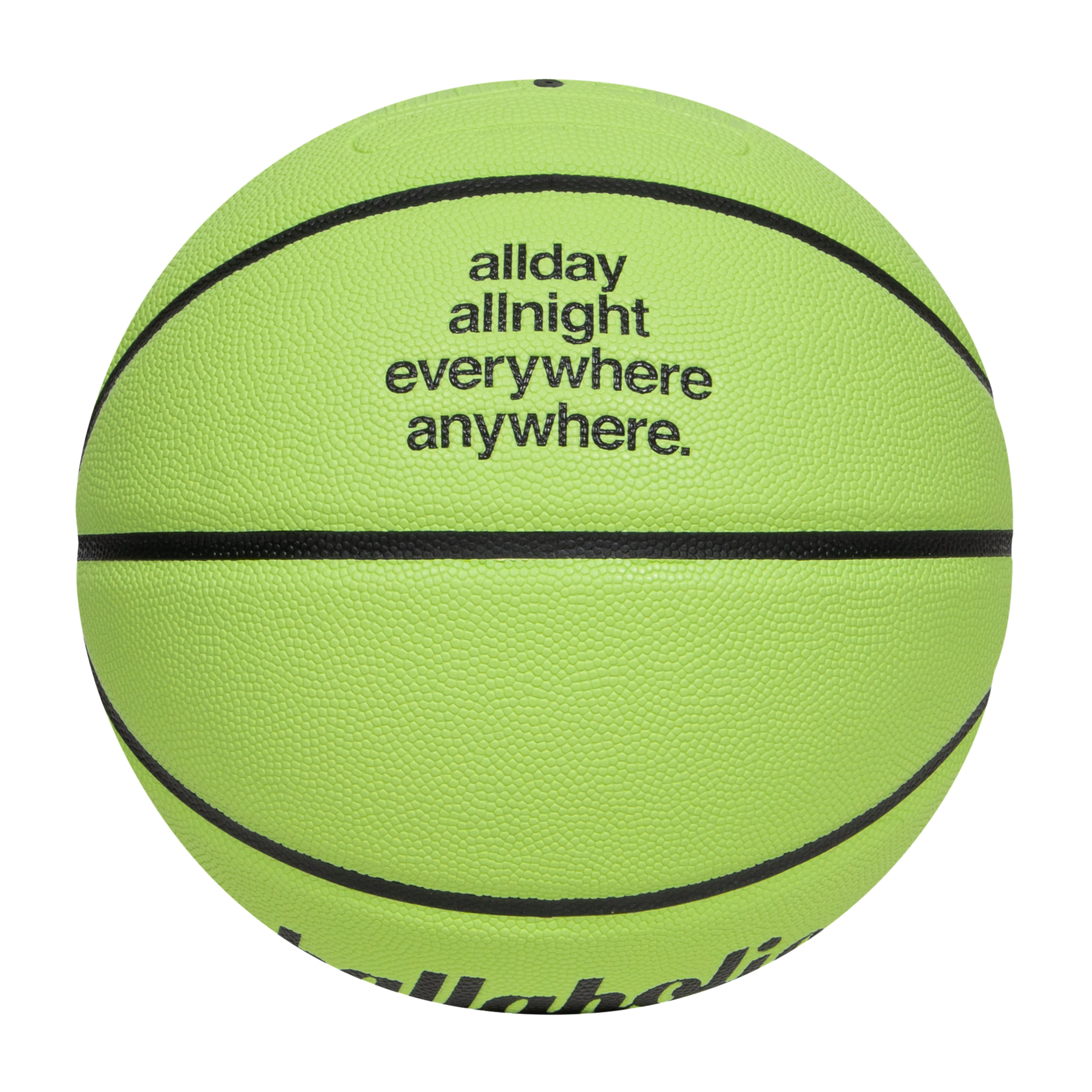 ballaholic-playground-basketball-x-tachikara-gr-7-pale-lime-black image 2