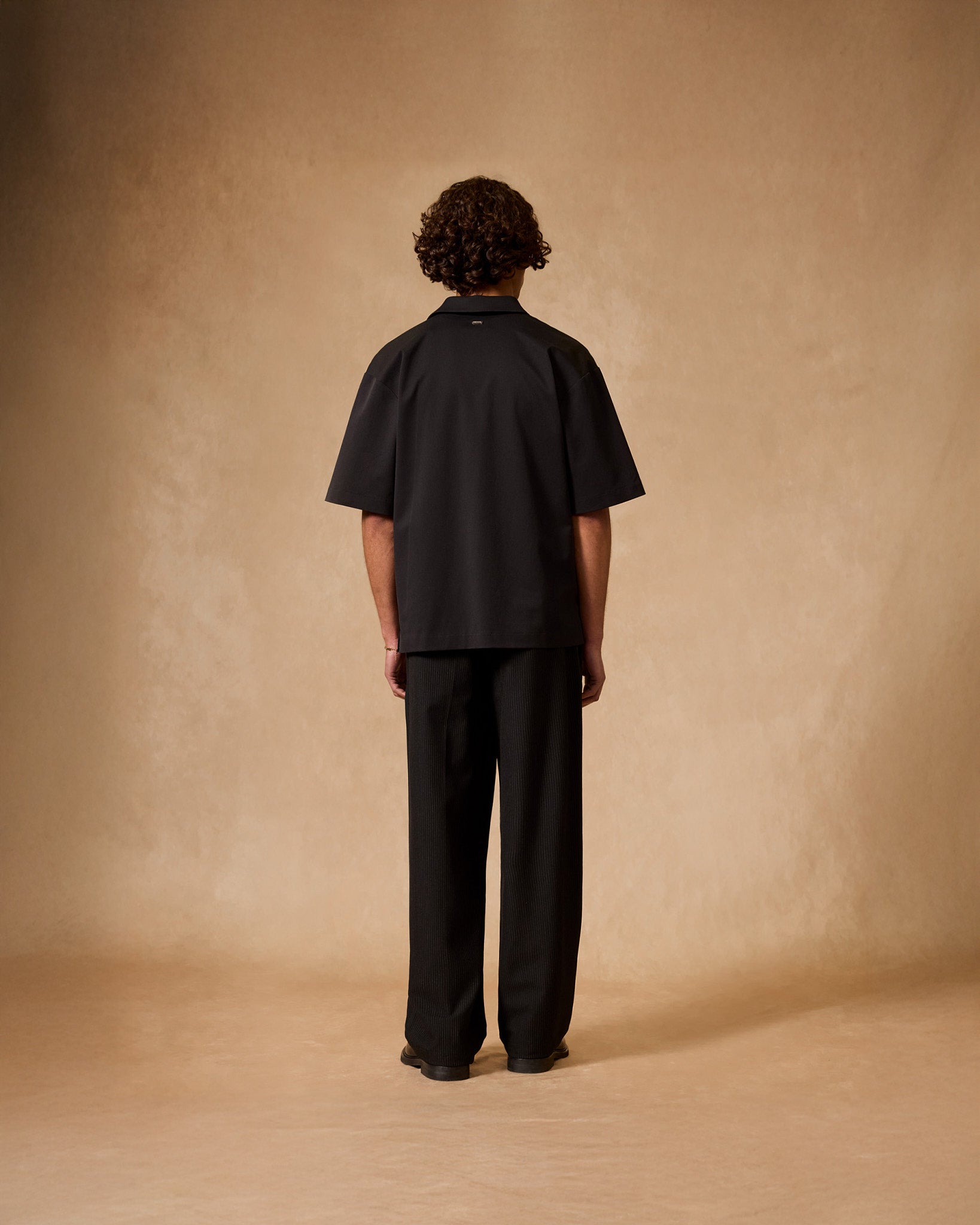 eightyfive-double-breasted-twill-shirt-black-perlenknopf image 6