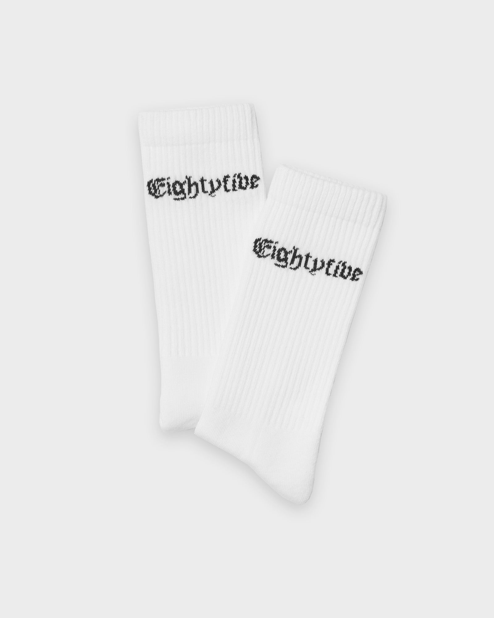 eightyfive-accessories-old-english-socks-socken-white-40-44 image 1