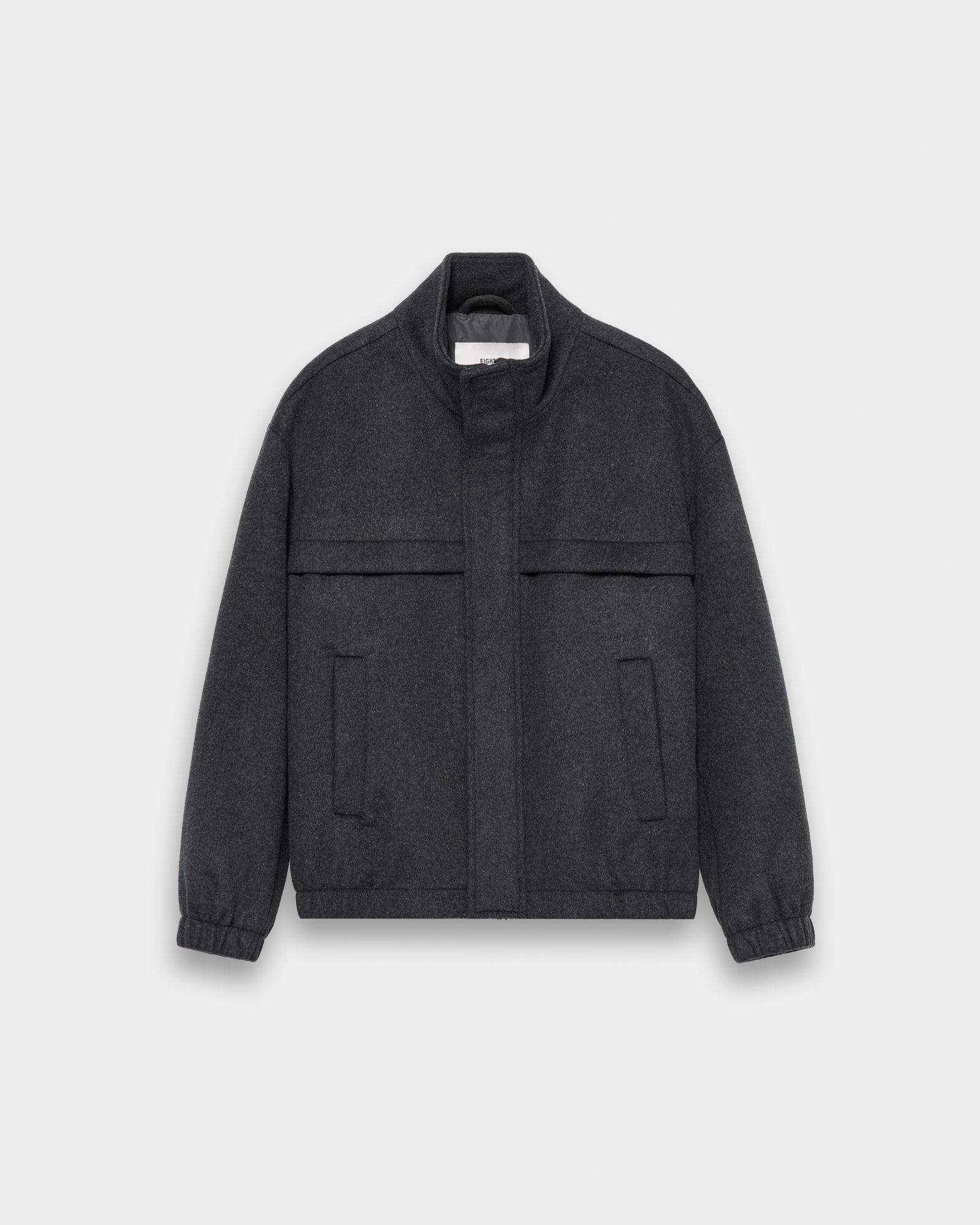 eightyfive-wool-coach-jacket-jacke-grey-wolle image 1
