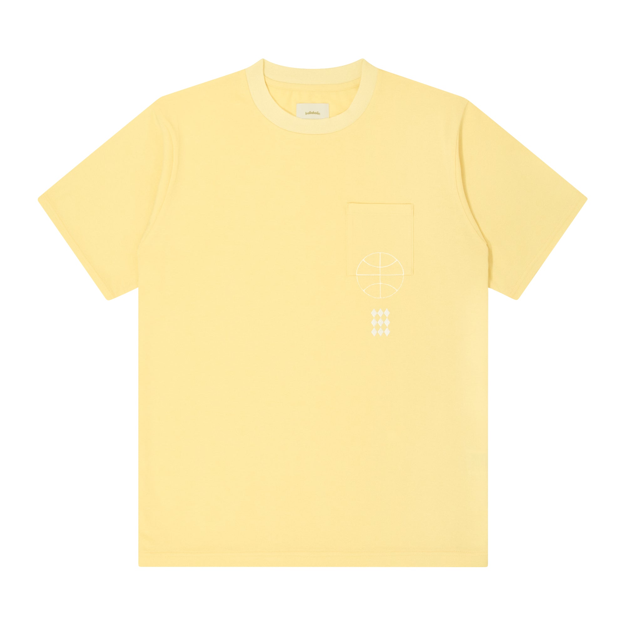 ballaholic-cotton-tees-paint-pocket-tee-t-shirt-creme-stick image 1