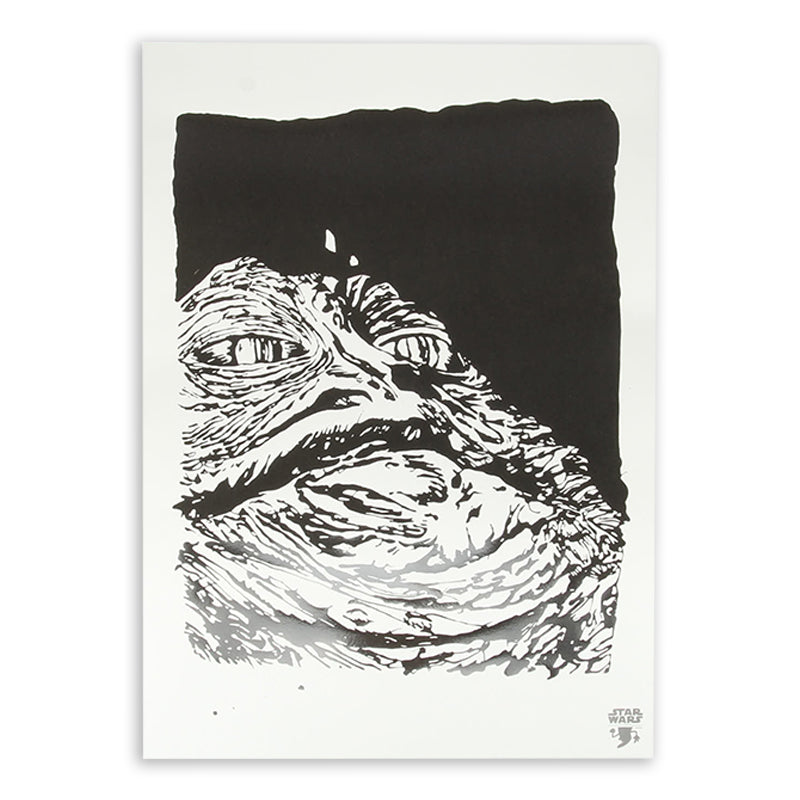 le-fix-star-wars-jabba-poster-50x70-cm-kunstdruck image 1