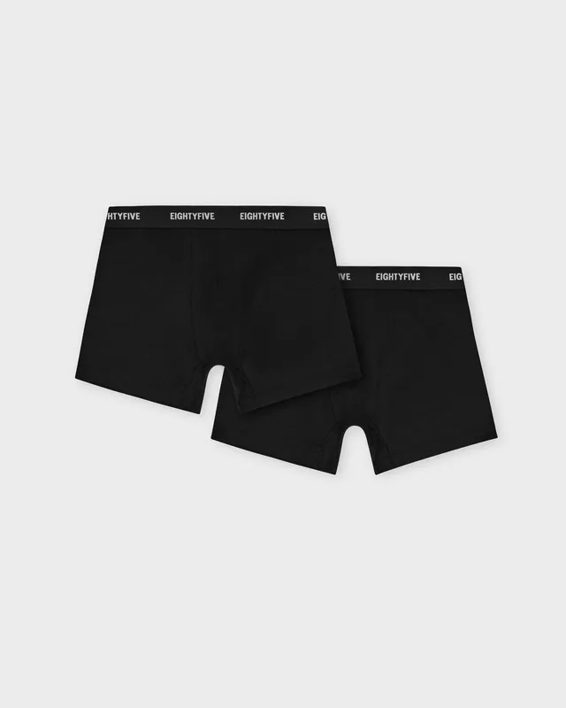 eightyfive-boxershorts-2-pack-boxer-black-baumwolle image 1