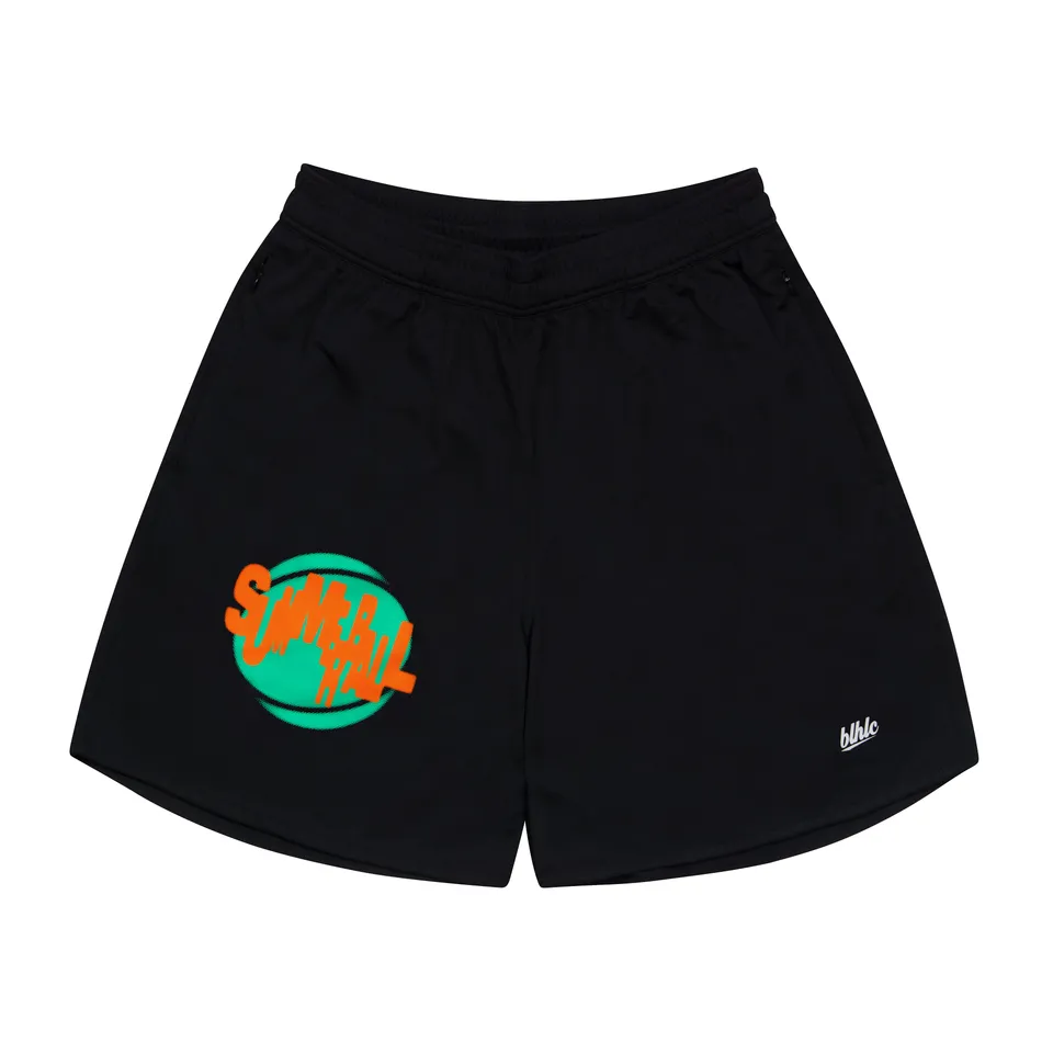 ballaholic-summerball-2026-zip-shorts-basketballhose-schwarz image 1