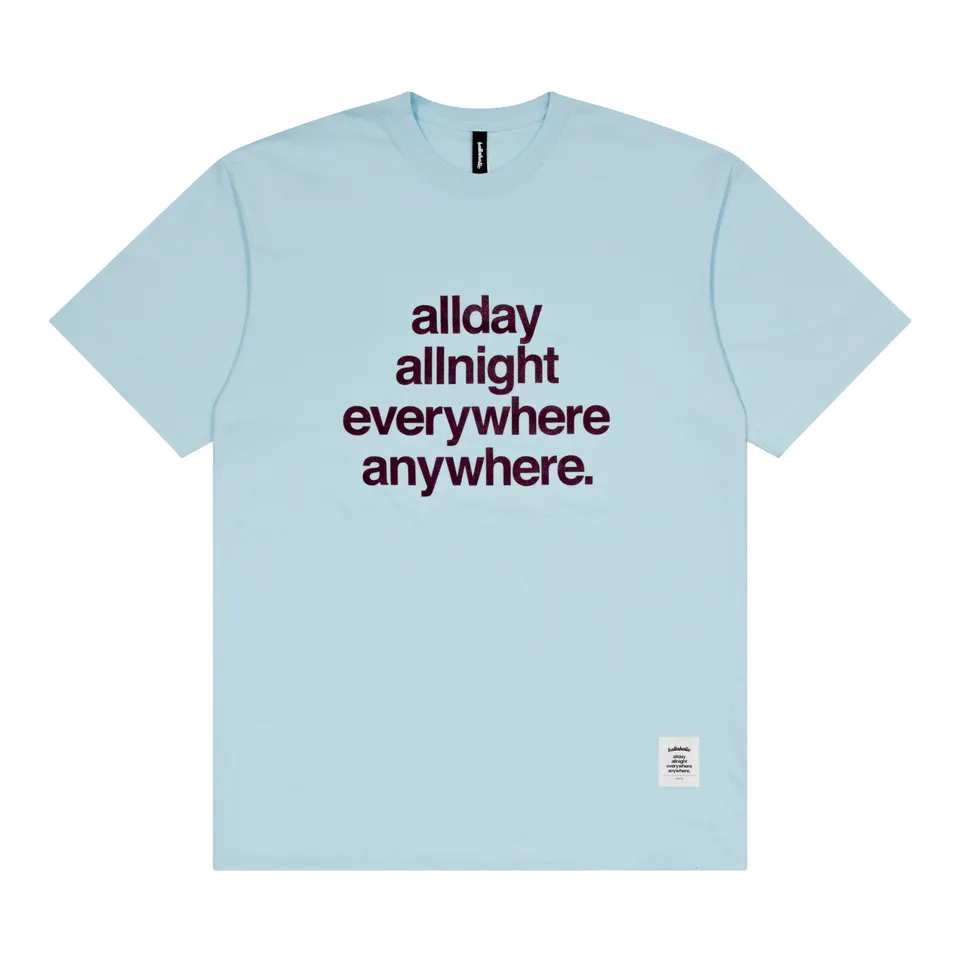 ballaholic-concept-tee-t-shirt-hellblau-dunkelrot image 1