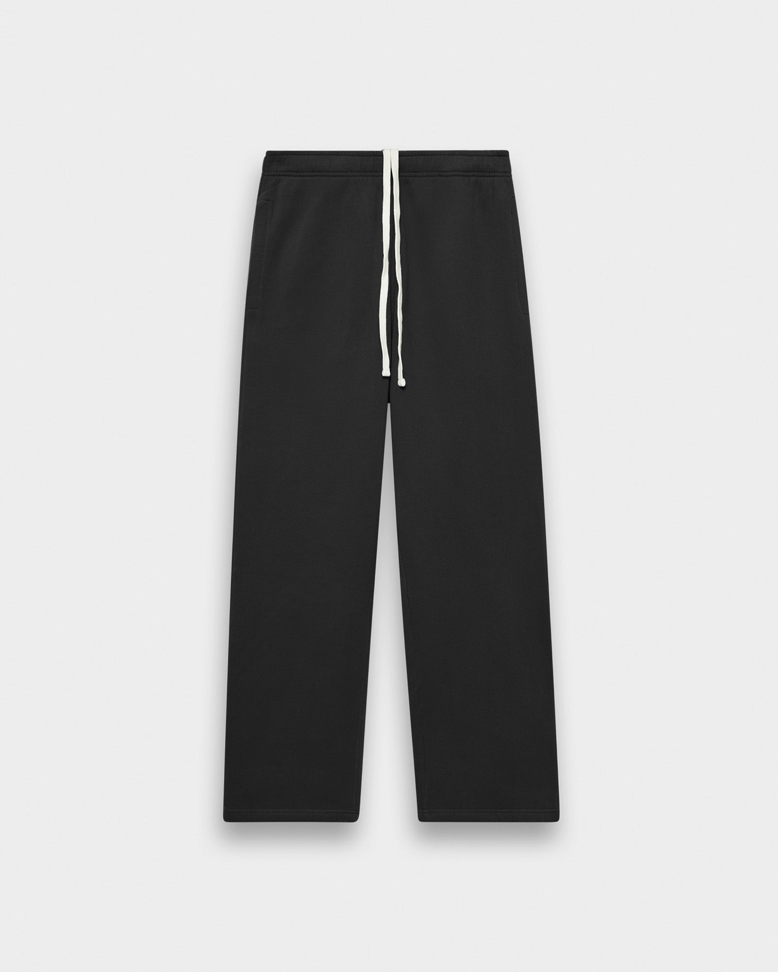 eightyfive-bottoms-signature-wide-sweatpants-hose-black-weit-baumwolle image 1