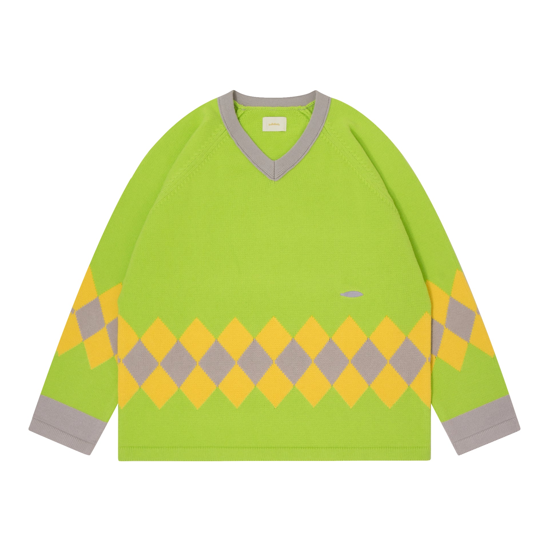 ballaholic-tops-easy-jersey-strickpullover-lime-stick image 1