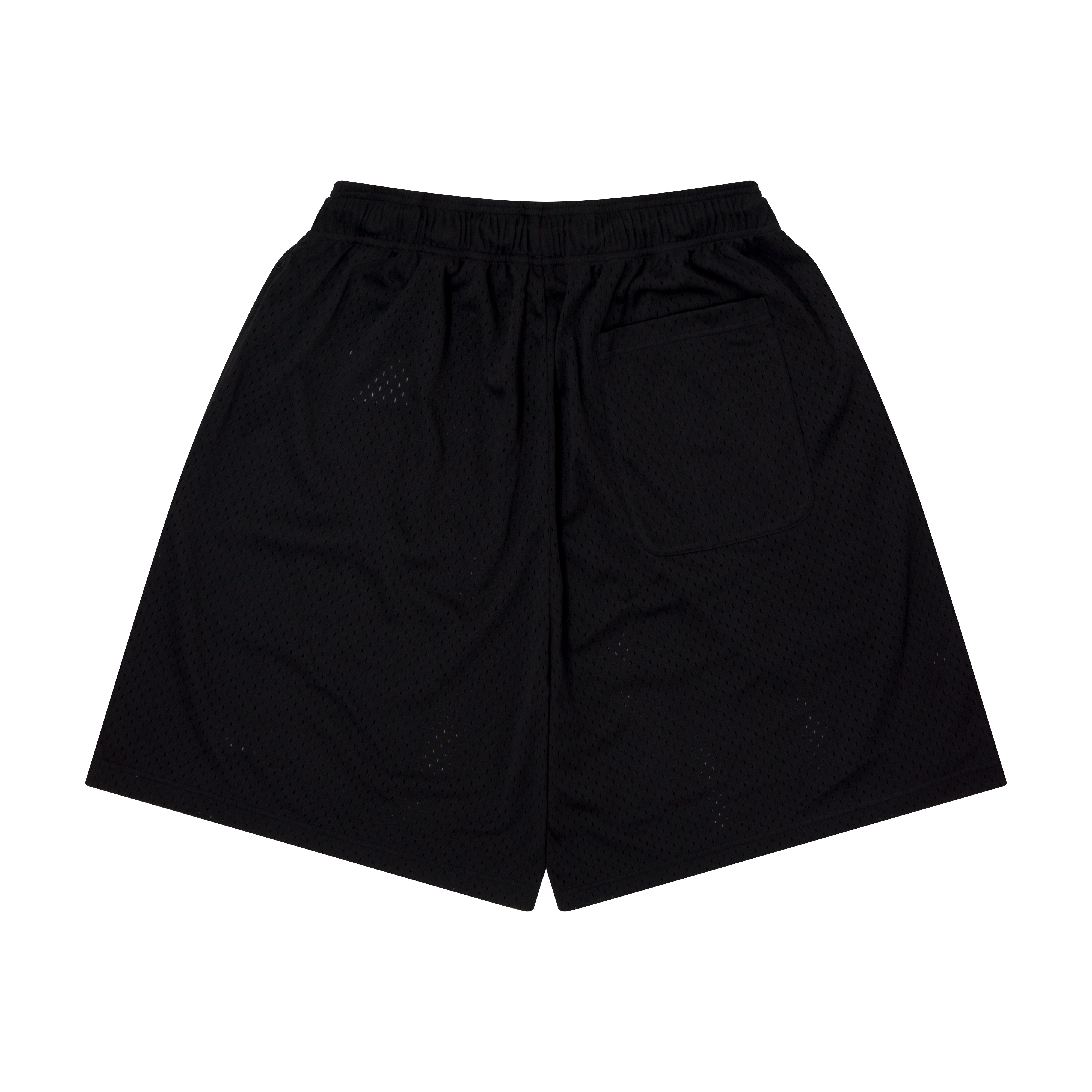 ballaholic-shorts-logo-mesh-zip-shorts-hose-schwarz-reissv image 2