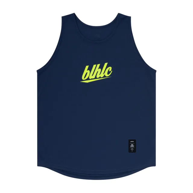 ballaholic-3d-net-blhlc-tank-top-navy-lime-grau-custom image 1