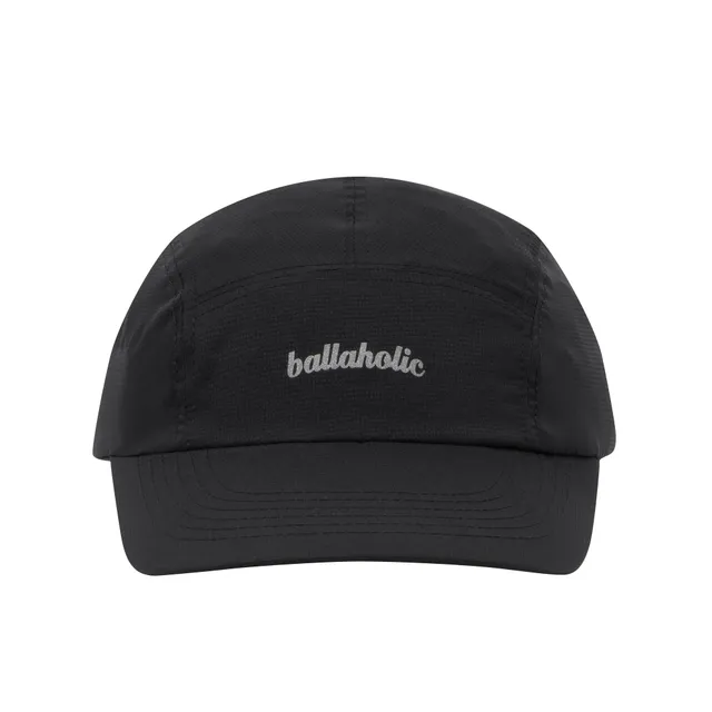 ballaholic-headwears-logo-nylon-jet-cap-schwarz image 1