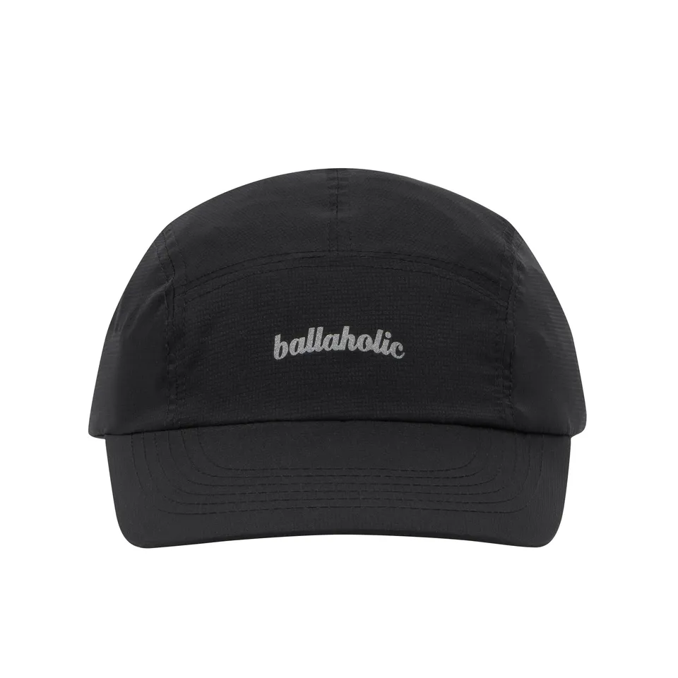 ballaholic-headwears-logo-nylon-jet-cap-schwarz image 1