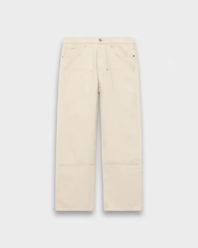 eightyfive-relaxed-carpenter-jeans-ecru-mit-perlen image 1