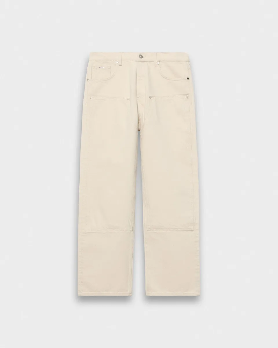 eightyfive-relaxed-carpenter-jeans-ecru-mit-perlen image 1