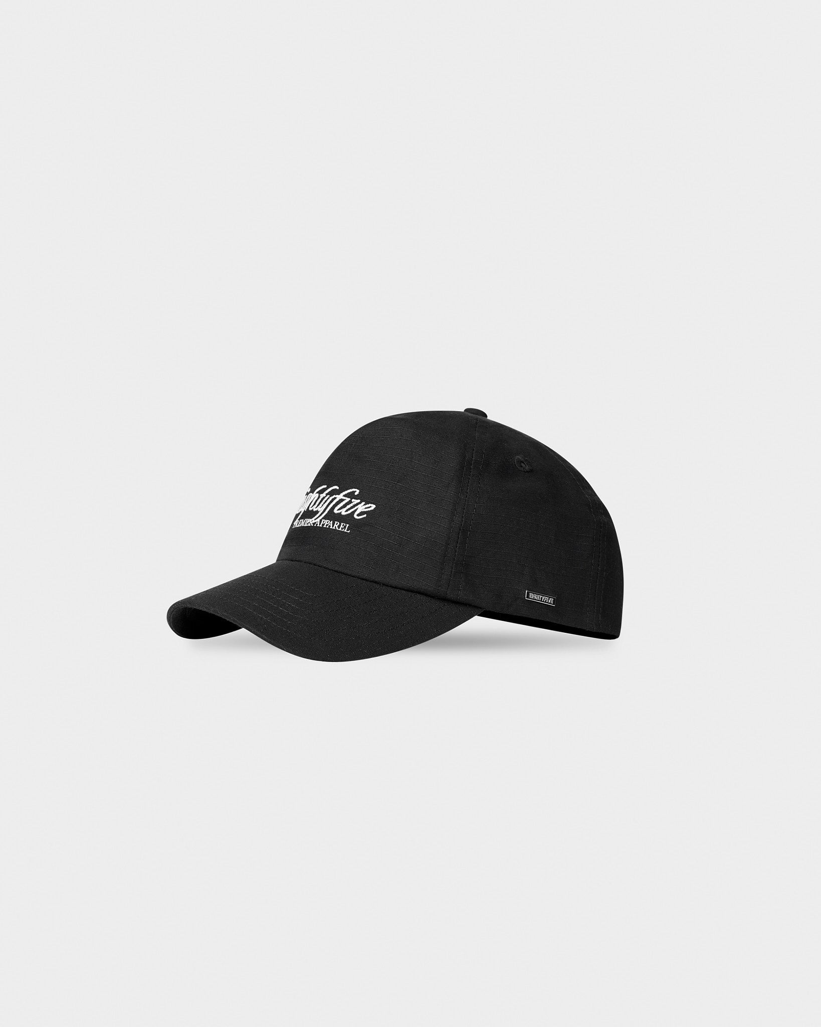 eightyfive-handwritten-baseball-cap-schwarz-ripstop-baumwolle image 2