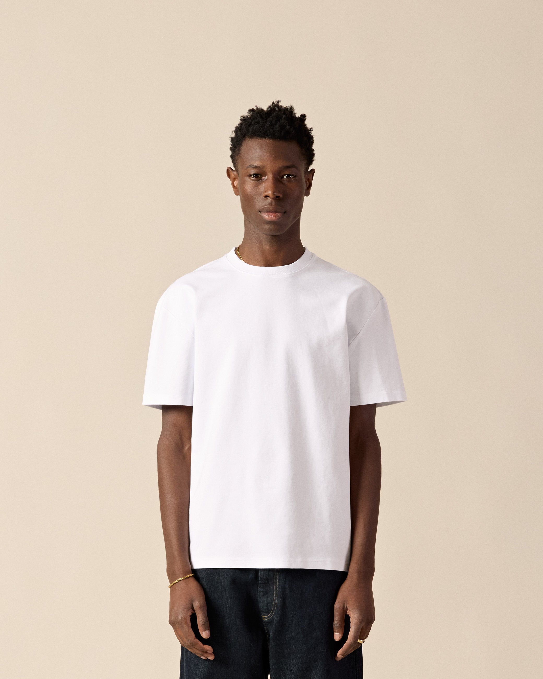 eightyfive-signature-regular-t-shirt-white-baumwolle image 3
