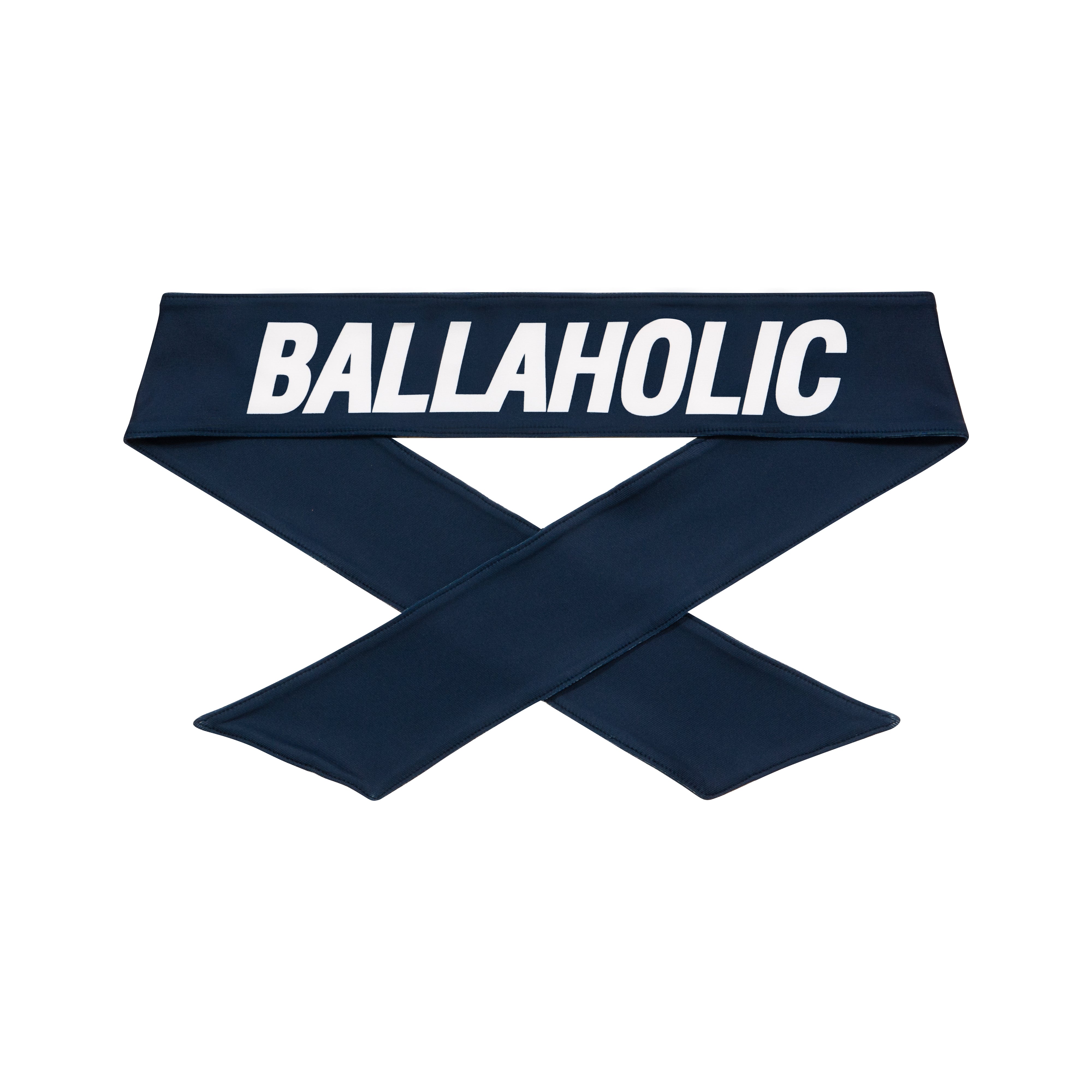 ballaholic-logo-head-tie-stirnband-navy image 2