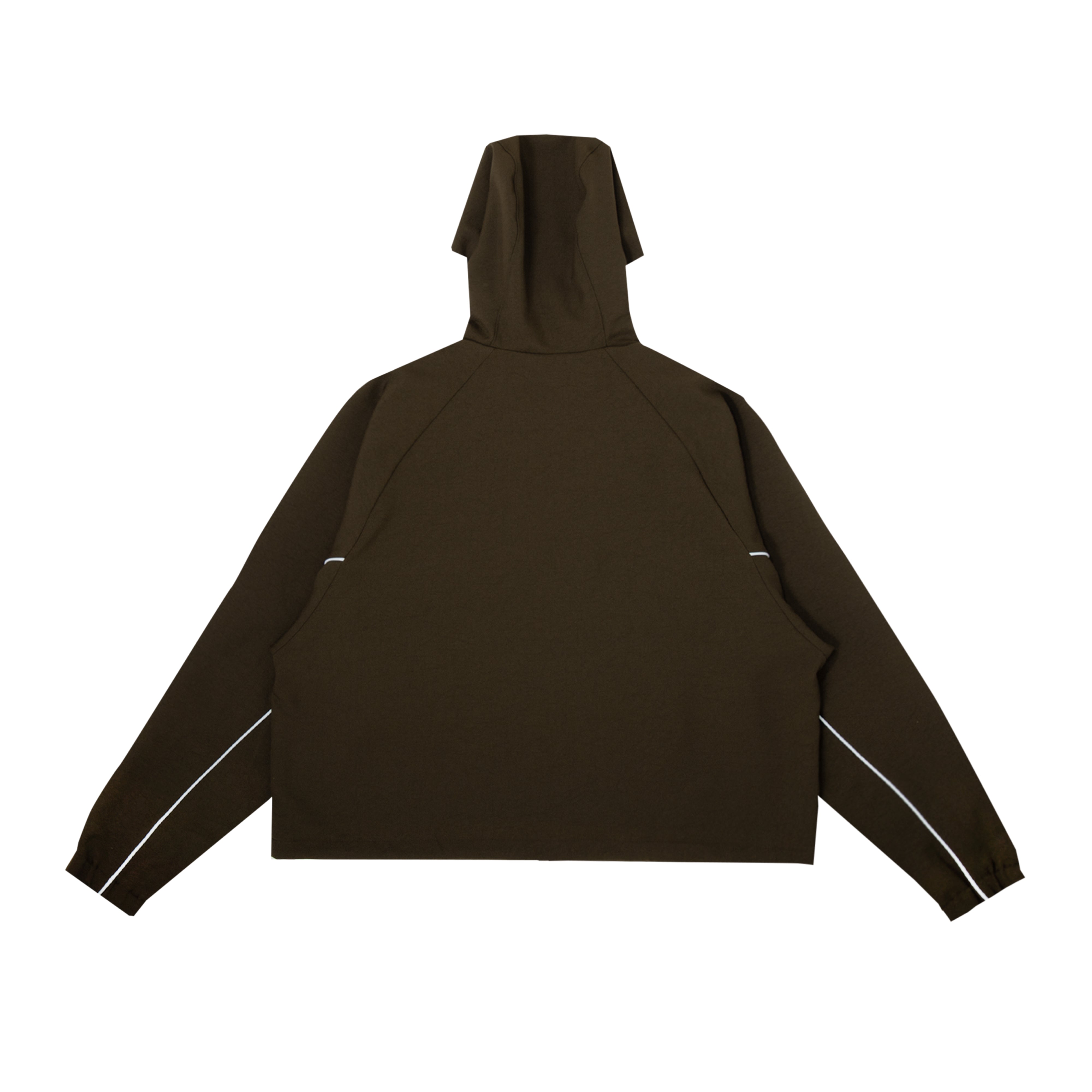 ballaholic-shell-over-zip-parka-jacke-brown-reflektor image 2