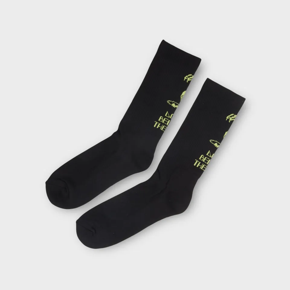le-fix-dbth-tennissocken-socken-schwarz-neon-grafik image 1