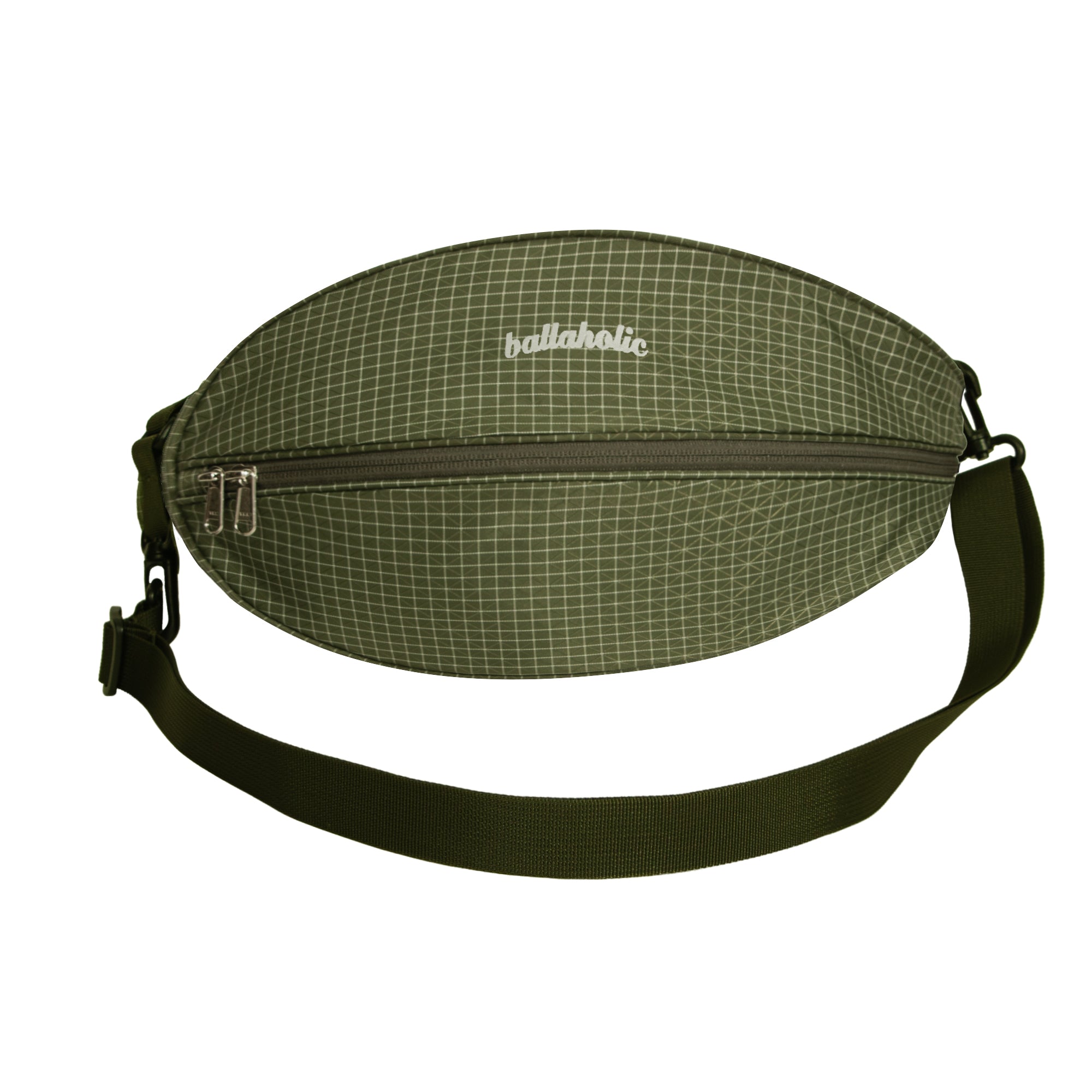 ballaholic-bags-boj-reflector-ripstop-ball-bag-olive image 2