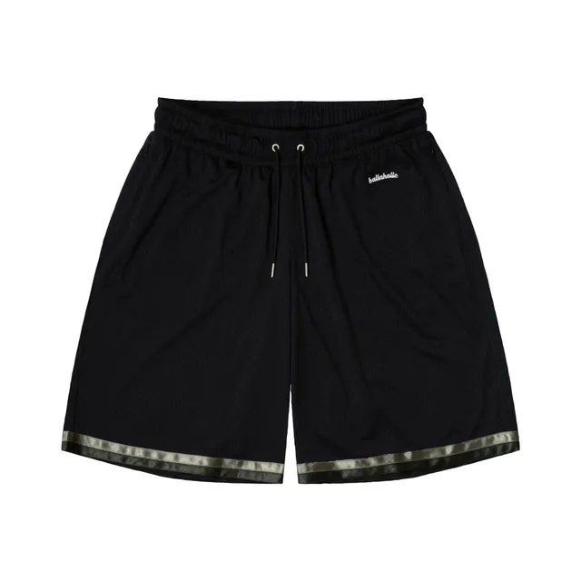 ballaholic-tape-mesh-zip-shorts-shorts-black-mesh image 1
